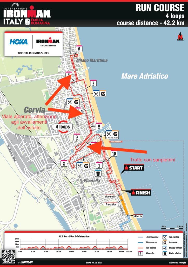 Frazione Corsa: Ironman Italy 2022 - Cervia