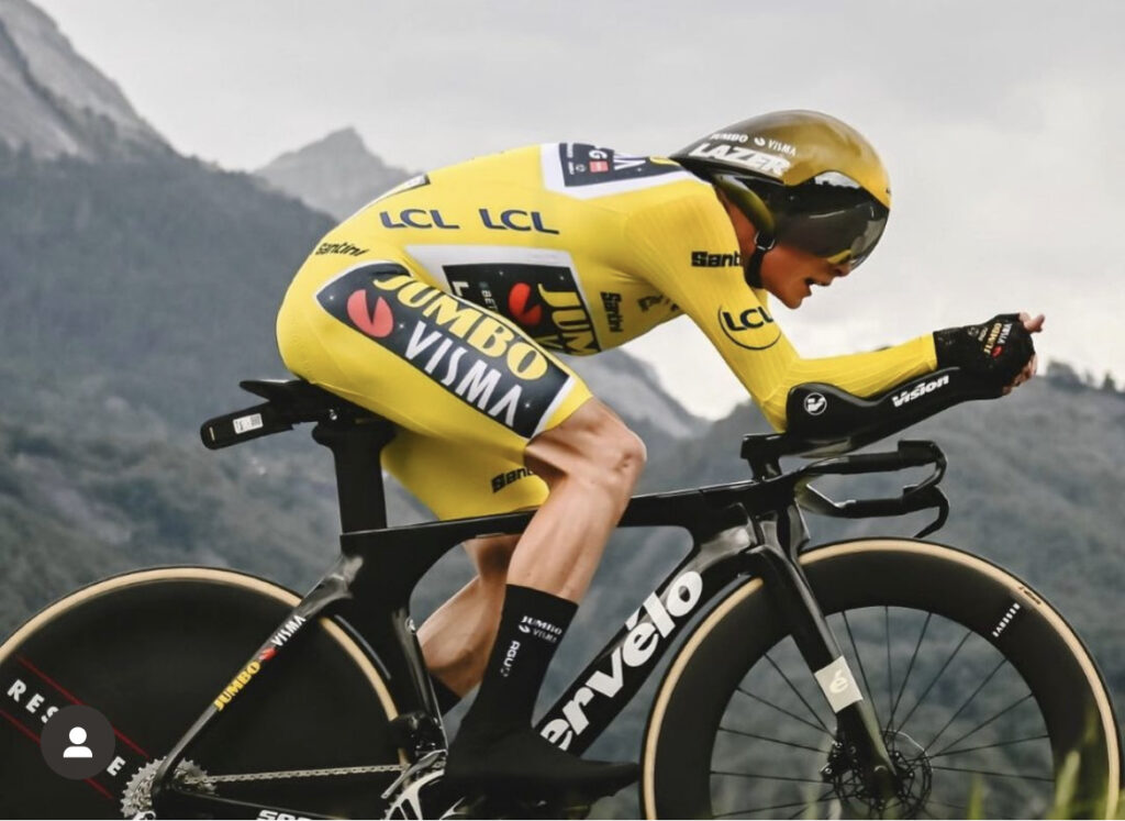Vingegaard Posizione Crono Tour De France 2023 - Biomeccanica